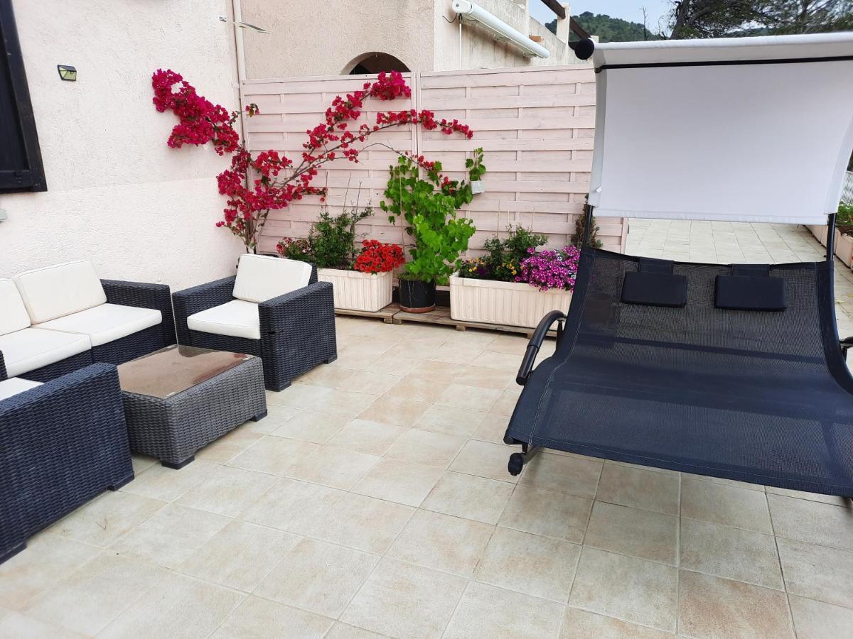 شقة Le Balcon D'Azur Drap المظهر الخارجي الصورة